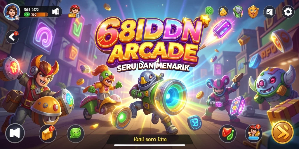Tangkapan layar gameplay seru dari 68IDN, menampilkan aksi mendebarkan.