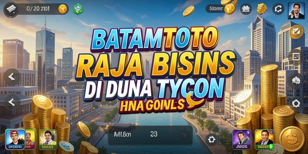 Screenshot utama BATAMTOTO menampilkan kegiatan bisnis yang dinamis dan menarik.