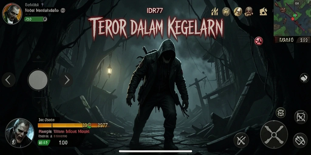 Gameplay menyeramkan dengan atmosfer horor yang mendalam.