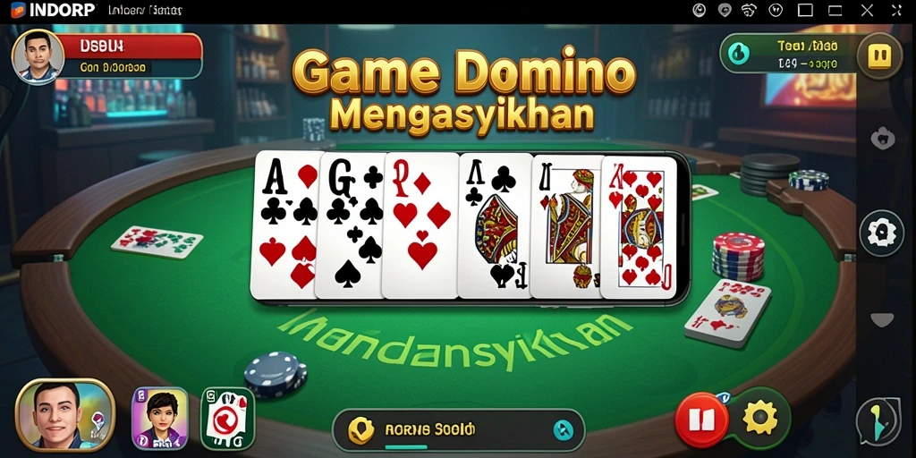 Tampilan gameplay INDORP yang menarik dan seru.