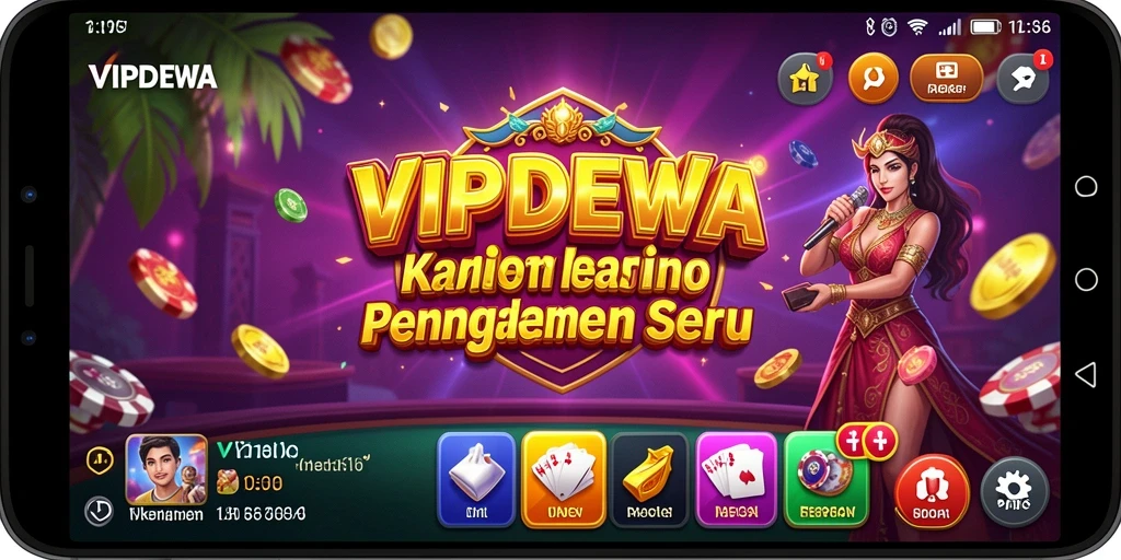 Gameplay VIPDEWA yang penuh aksi dan keseruan di kasino.